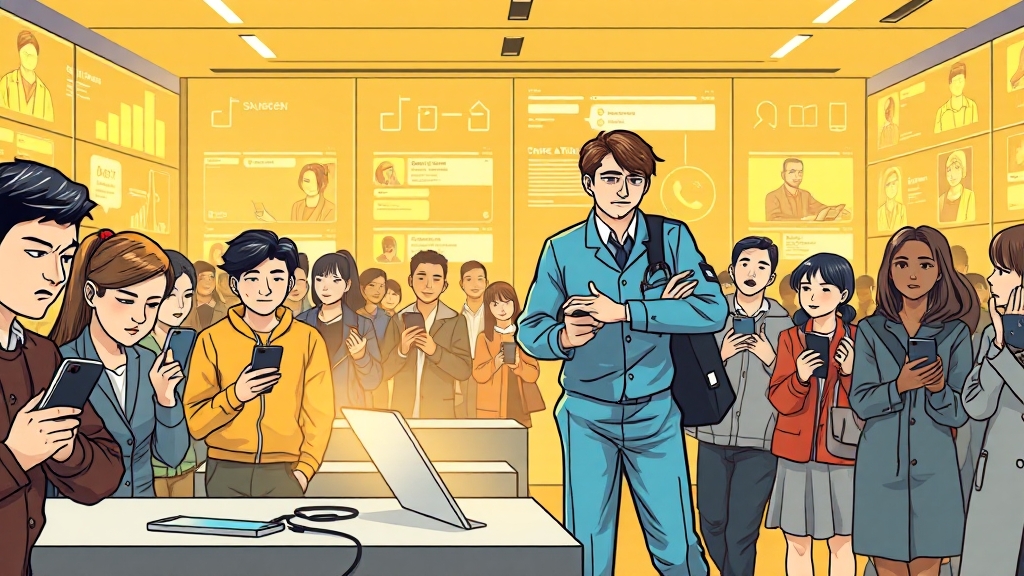 고객센터 연결, 성공률 높이는 전략은? (illustration 스타일)