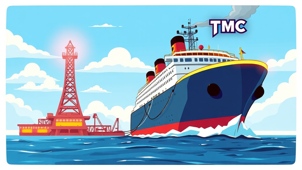 티엠씨 기업 개요 및 사업 분석 (cartoon 스타일)