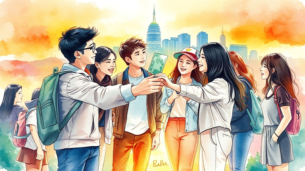 희망두배 청년통장 핵심 개요 (watercolor 스타일)