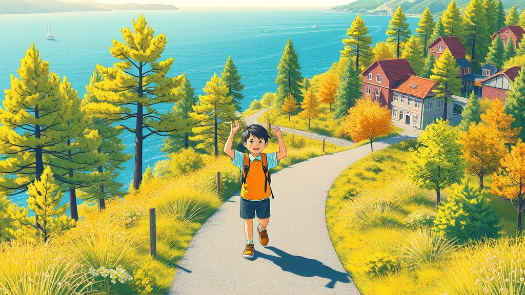 편리한 생활 여건 (illustration 스타일)