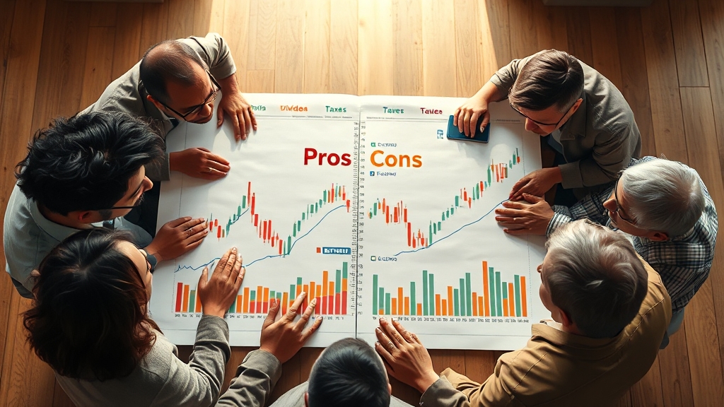 찬반 논쟁과 향후 전망 (realistic 스타일)