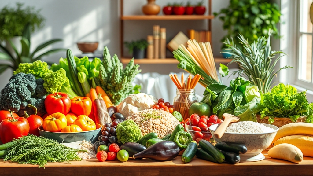 DASH 식단 실천 가이드 (realistic 스타일)