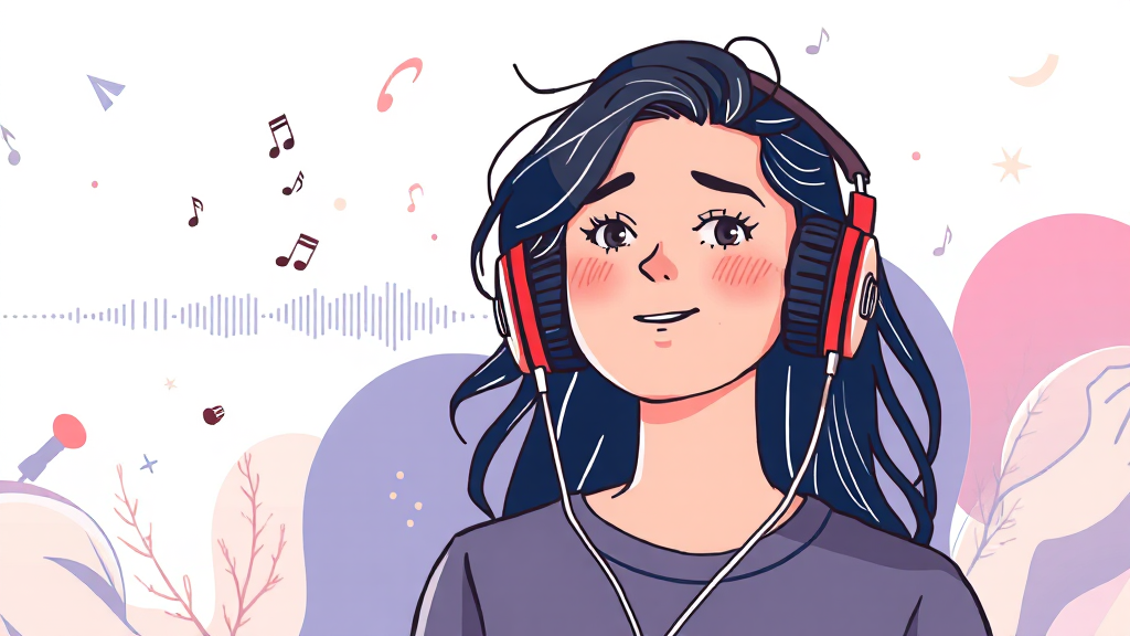 PC에서 음원 추출하는 방법 (illustration 스타일)