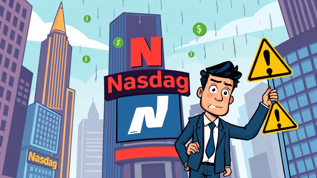 QQQI 투자 시 고려사항 (cartoon 스타일)