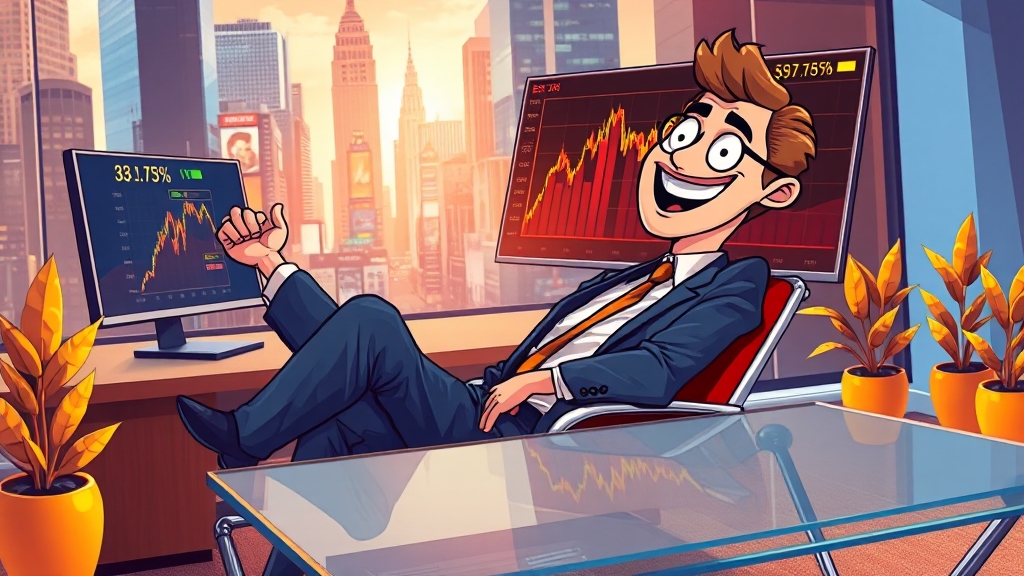 투자 성공/실패 사례 (cartoon 스타일)