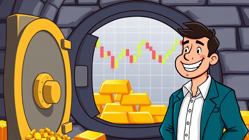 금 ETF, 어떤 걸 골라야 할까? (cartoon 스타일)