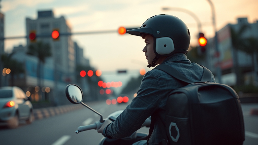 킥보드 사고 원인, 꼼꼼히 파헤쳐 보자! (realistic 스타일)