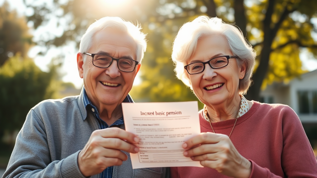 기초연금, 달라지는 점은? (realistic 스타일)