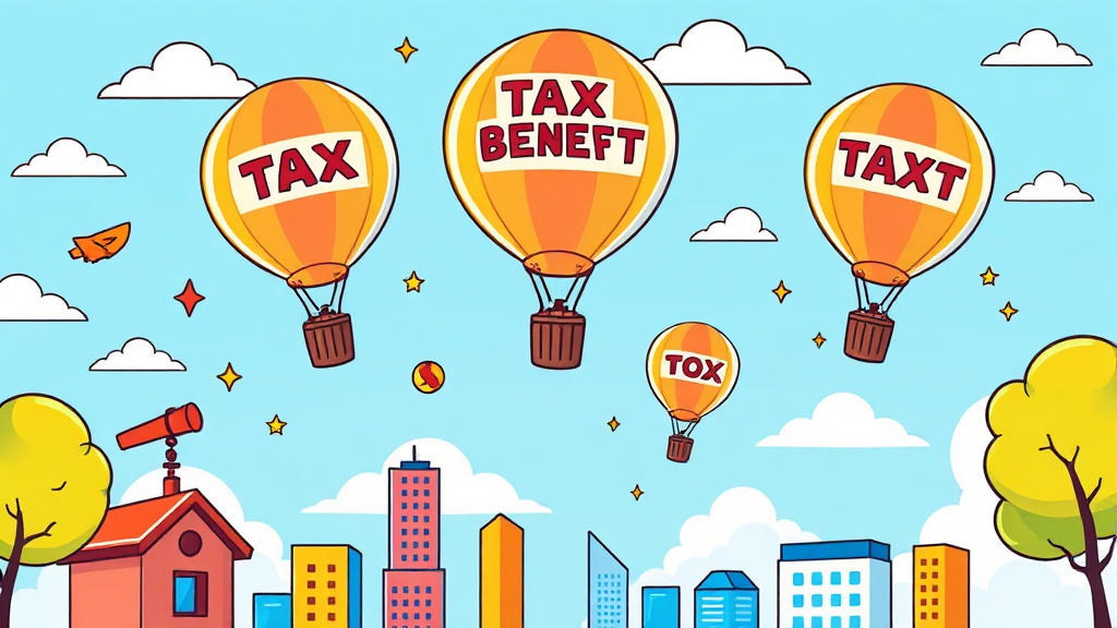 RIA 계좌 주요 혜택 (cartoon 스타일)