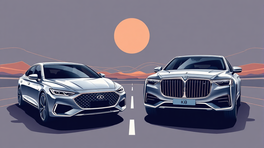 경쟁 모델 비교 분석 (illustration 스타일)