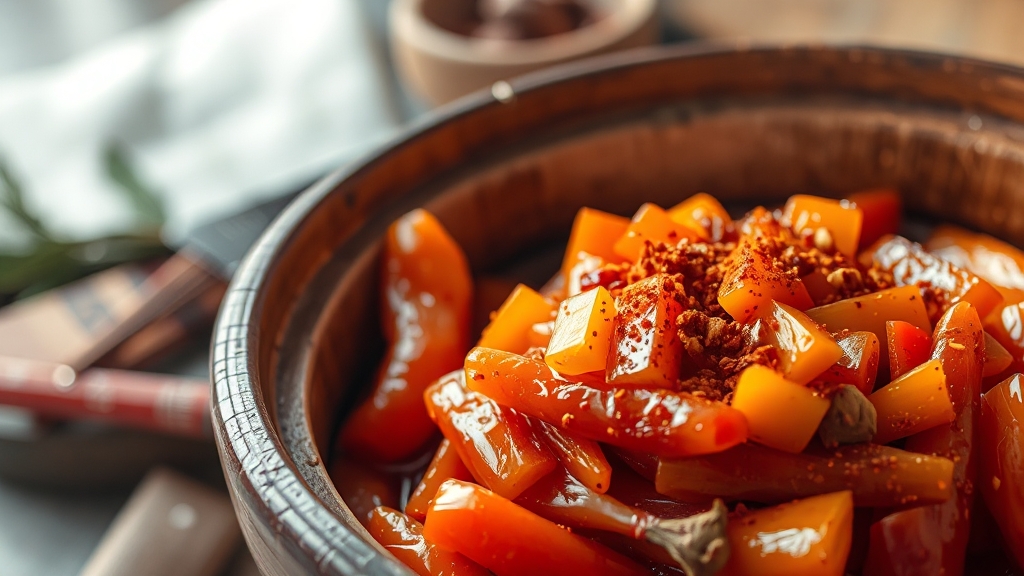 김장 양념 황금 레시피 (realistic 스타일)