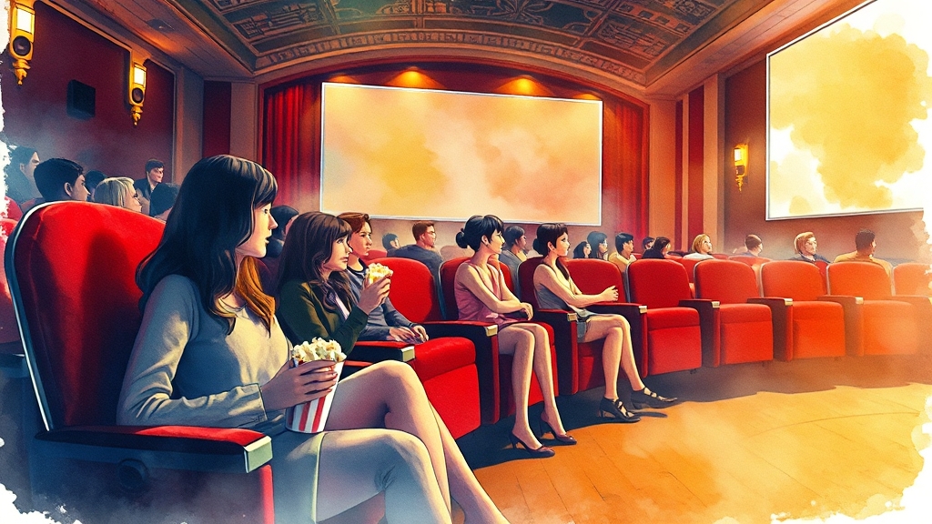 극장판 정보 (watercolor 스타일)