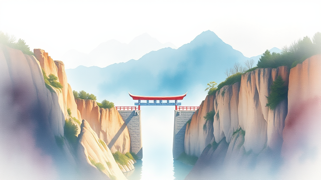 강원도 3월 이색 명소 탐방: 숨겨진 보석 찾기 (watercolor 스타일)