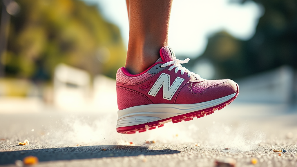 오래 걸어도 편안한 이유 (realistic 스타일)