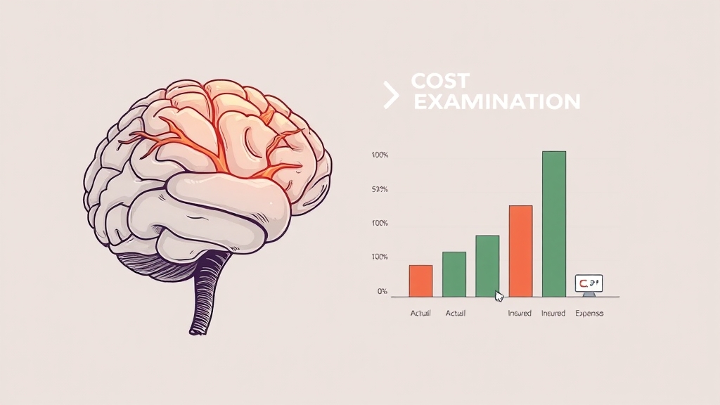 검사 비용: 급여 vs 비급여 (illustration 스타일)