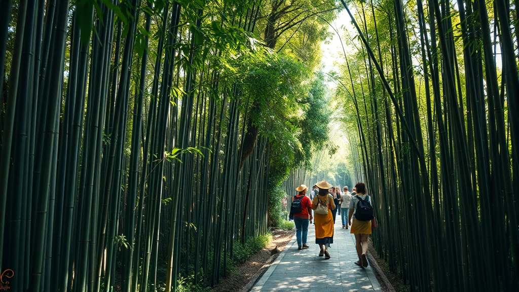 아라시야마 3시간 자유시간 활용법 (realistic 스타일)