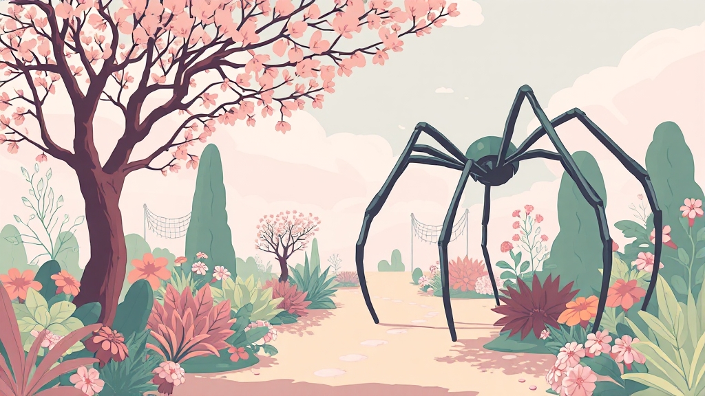 전시 정보: 니콜라스 파티 & 루이즈 부르주아 (illustration 스타일)