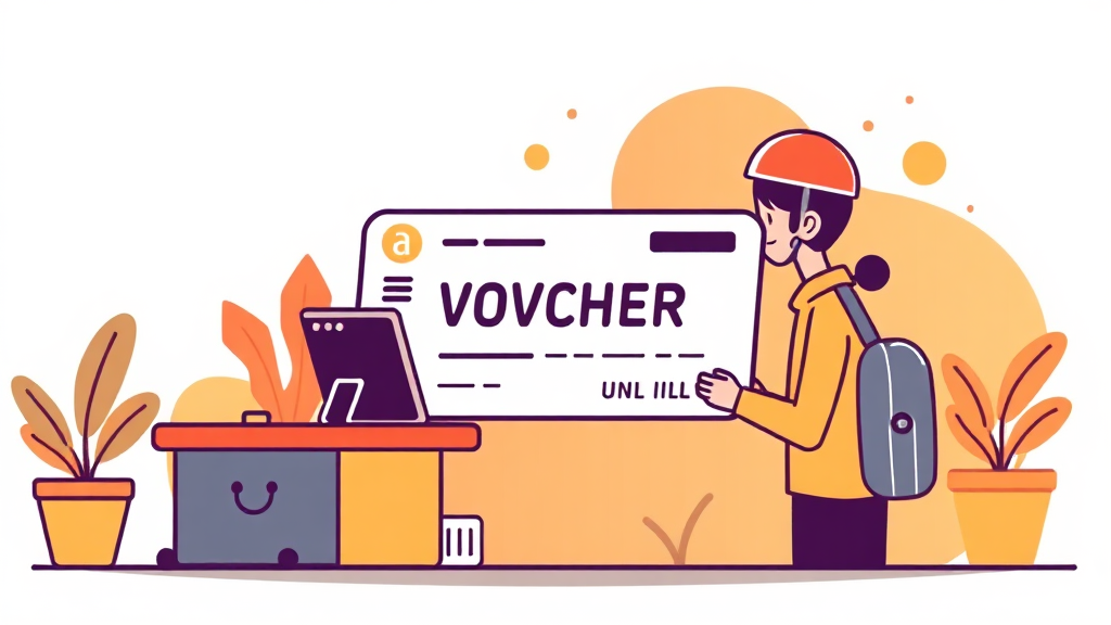 바우처 사용 방식 상세 안내 (illustration 스타일)