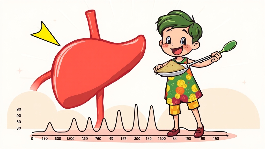 여주분말, 혈당 관리에 얼마나 좋을까? (cartoon 스타일)