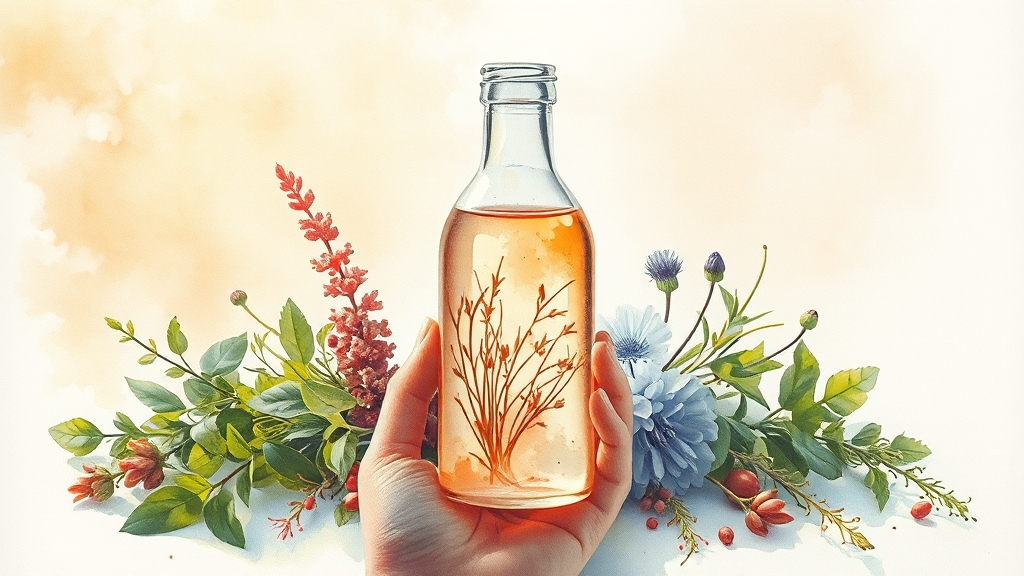 붕어즙 선택 가이드 (watercolor 스타일)