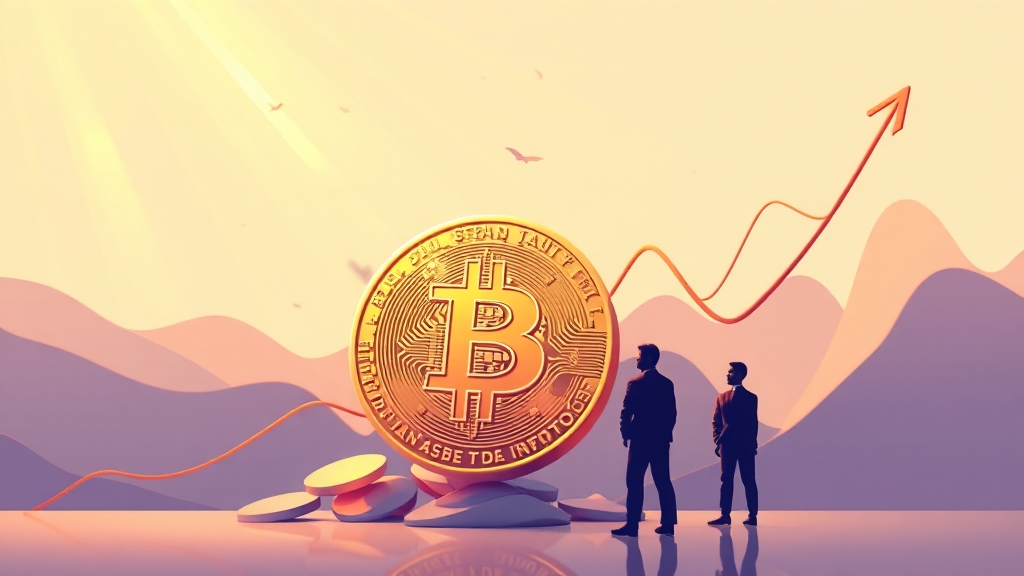 가격 상승 요인: 기관 투자 & 공급 감소 (illustration 스타일)