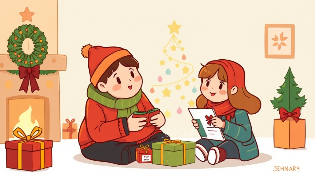 현금 선물, 명절 분위기를 더하는 팁 (cartoon 스타일)