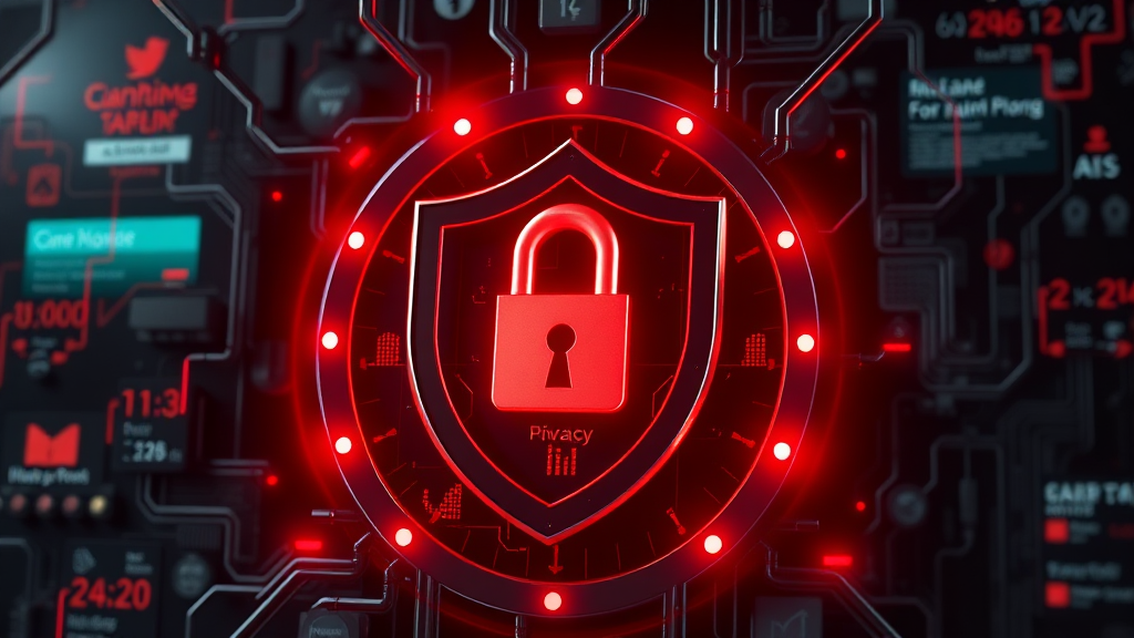 2차 피해 예방 및 보안 강화 (realistic 스타일)