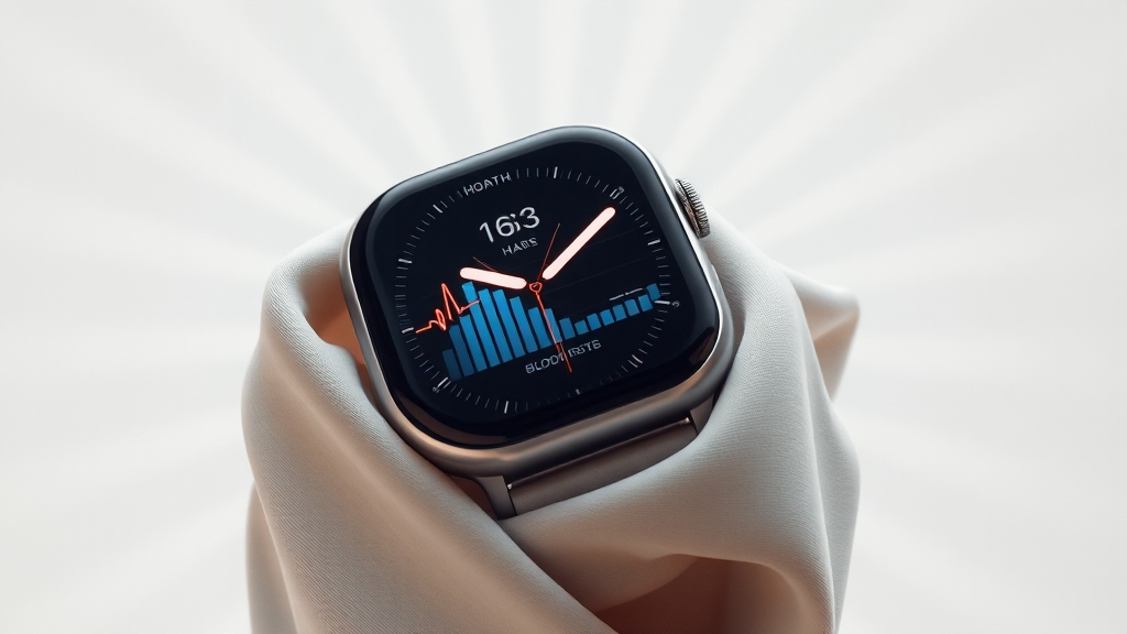 건강 관리 기능은? (realistic 스타일)