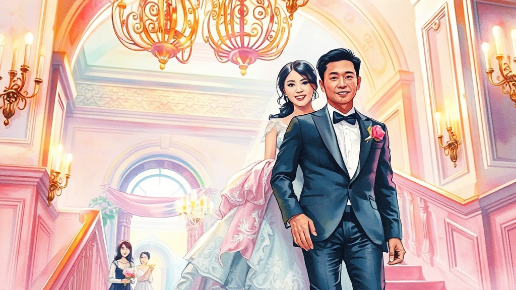 행복한 결혼 준비를 위해! (watercolor 스타일)