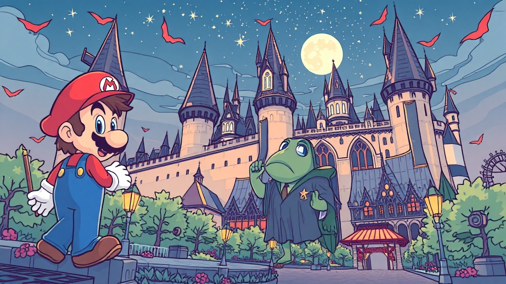 USJ, 어떤 곳일까? (illustration 스타일)