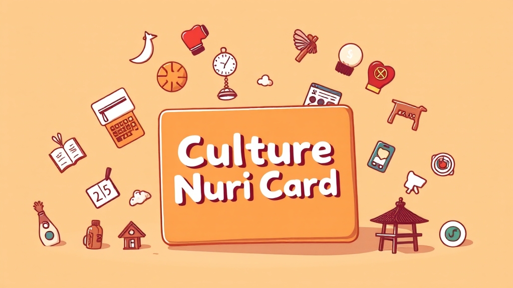 문화누리카드란? (cartoon 스타일)