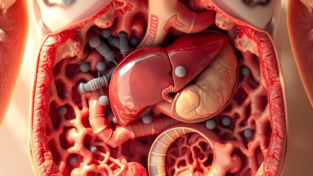 담관암 치료 방법 및 전략 (realistic 스타일)