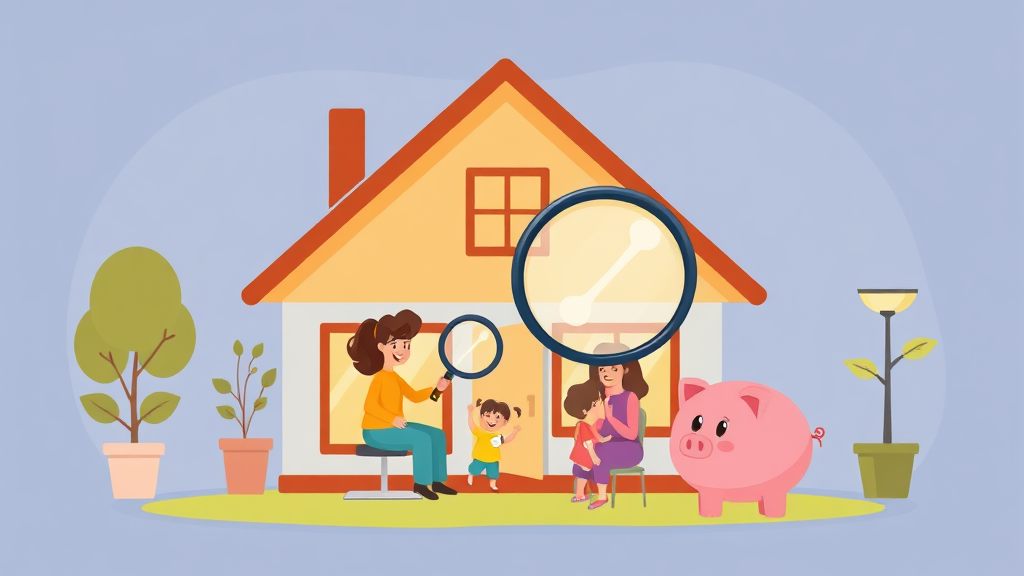 보금자리론 금리 정보 (cartoon 스타일)