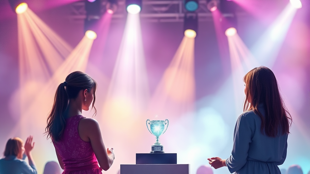 투표 번호 확인 & 참가자 정보 (watercolor 스타일)