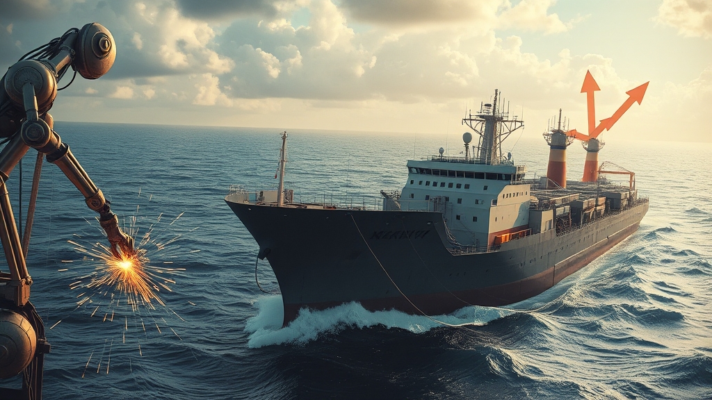 주가 폭등, 핵심 원인은? (realistic 스타일)