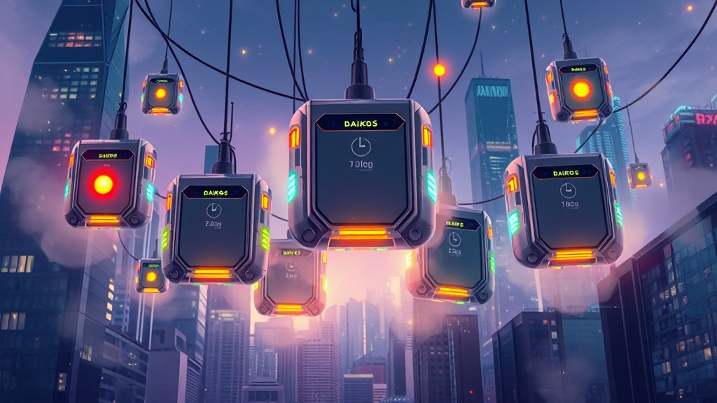 차이코스 기기별 특징 및 장단점 비교 (cartoon 스타일)