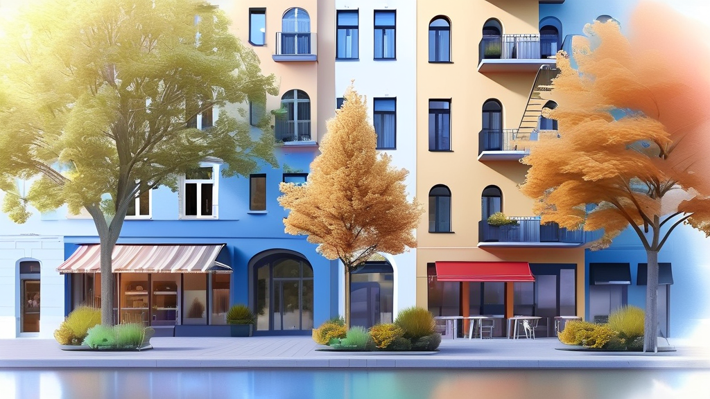 나홀로 아파트 대환대출, 이것만은 꼭 알아두세요 (watercolor 스타일)