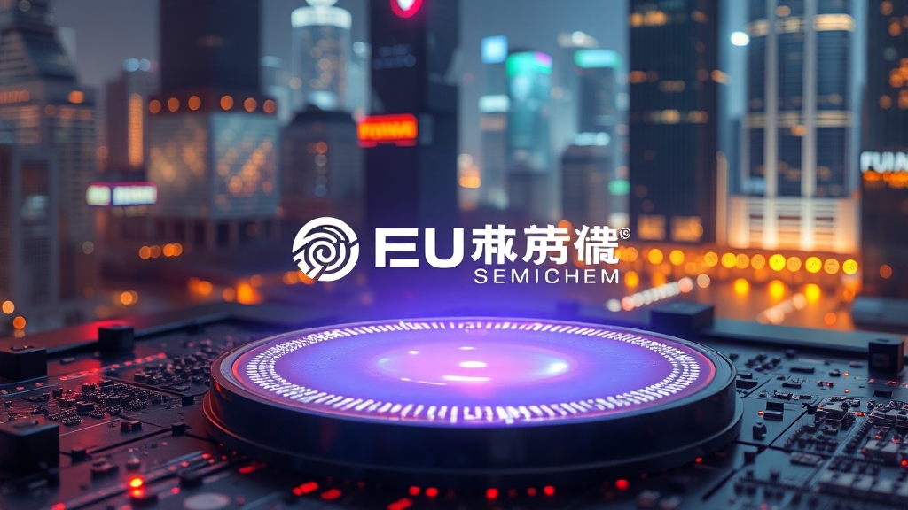 동진쎄미켐의 미래 성장 (realistic 스타일)