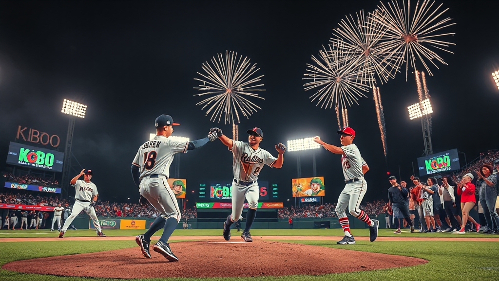 2025 KBO 리그 개막 (realistic 스타일)