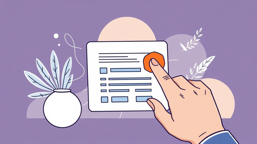 간편한 신청 방법 (illustration 스타일)