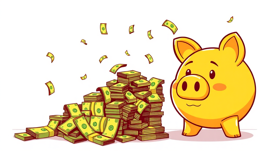 중도인출 세금: 핵심 개념 (cartoon 스타일)