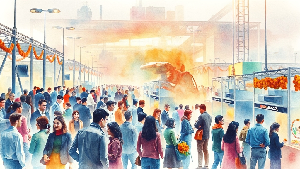 비즈니스 기회 & 네트워킹 활용법 (watercolor 스타일)