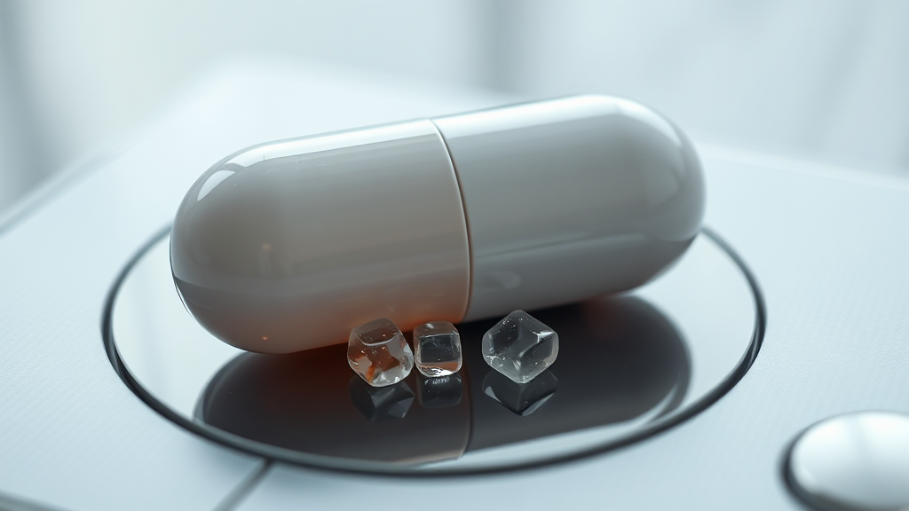 먹는 위고비 효과와 체중 감량 (realistic 스타일)