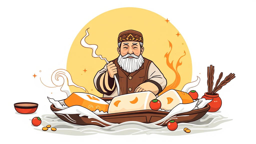 결론: 삼진식품, 투자 가치는? (illustration 스타일)