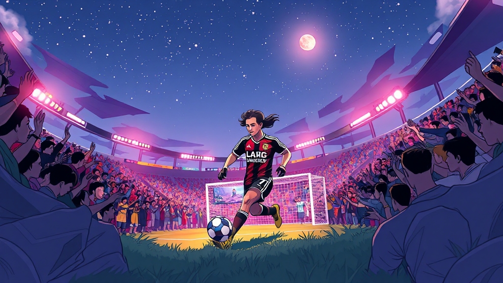 손흥민 MLS 데뷔 및 경기 시청 팁 (illustration 스타일)