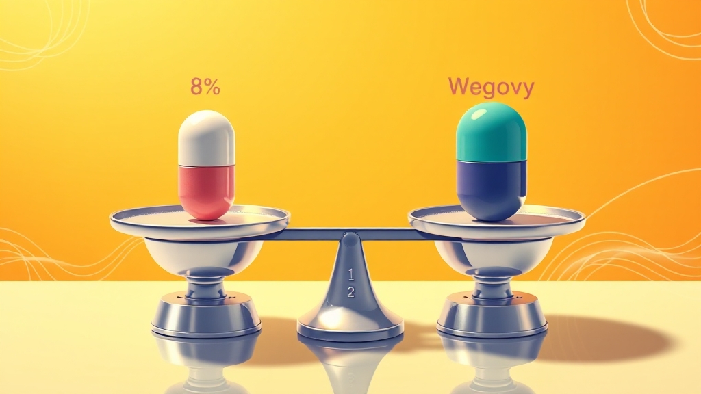 체중 감량 효과: 누가 더 효과적일까? (illustration 스타일)