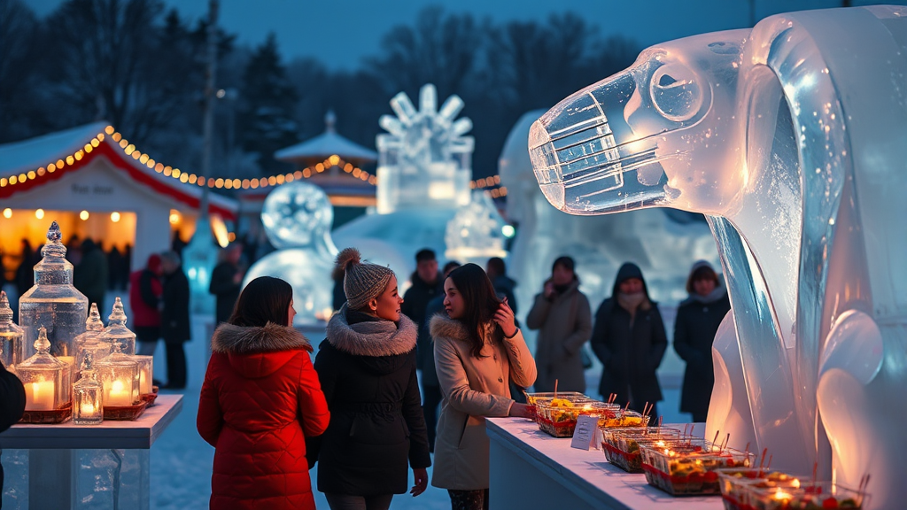 먹거리 및 부대시설 (realistic 스타일)