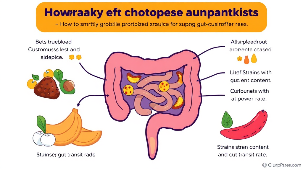 나에게 맞는 유산균 제품, 똑똑하게 고르는 법 (cartoon 스타일)