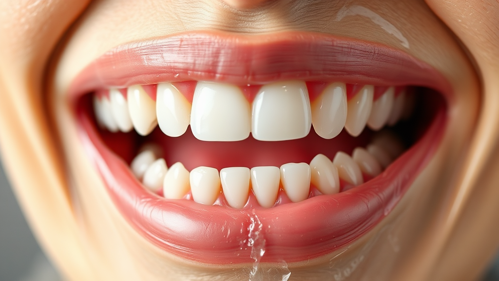 사랑니 발치 후 구강 위생 관리의 핵심 (realistic 스타일)