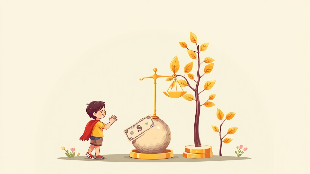 양육비 산정 기준 및 요소 (illustration 스타일)